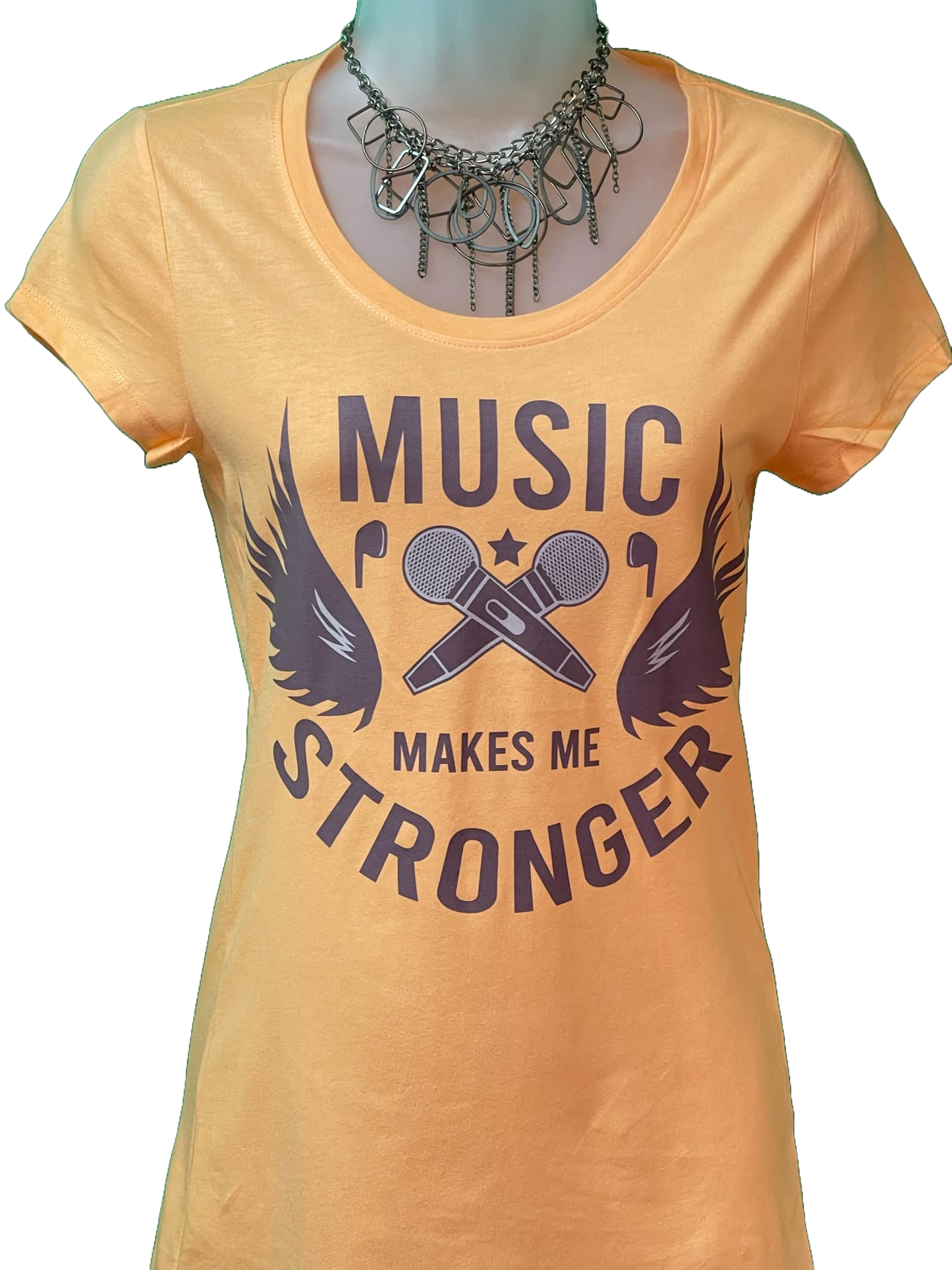 Music Makes Me Stronger Tee