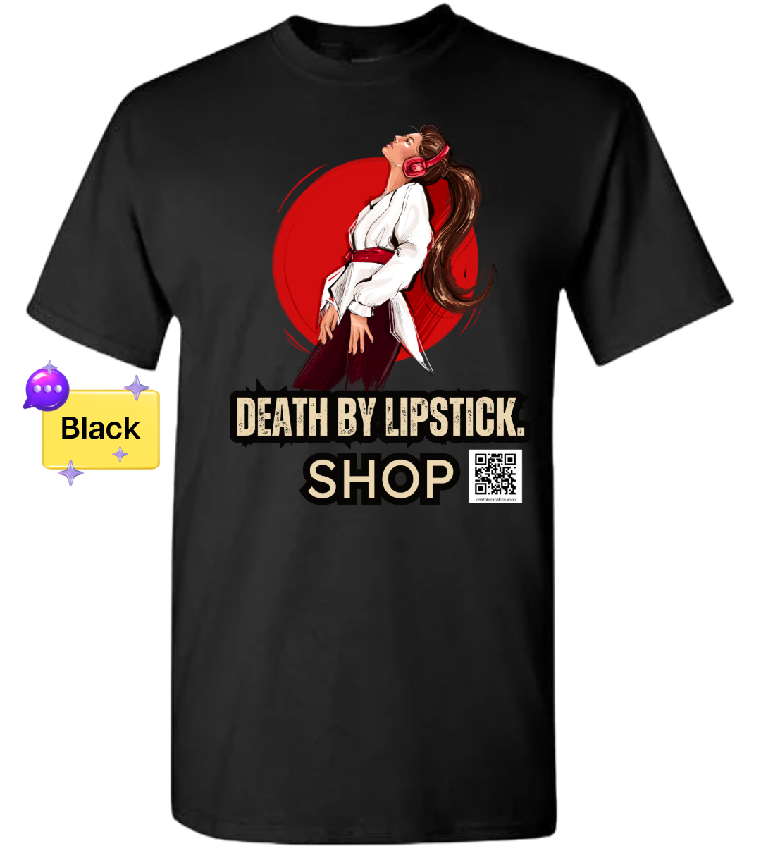 Death By Lipstick Tee