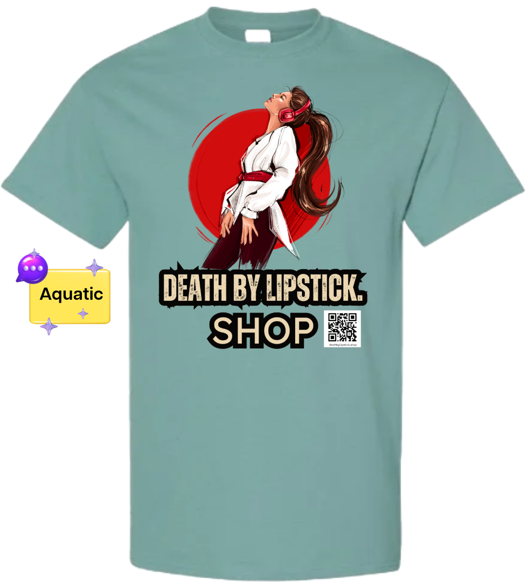 Death By Lipstick Tee