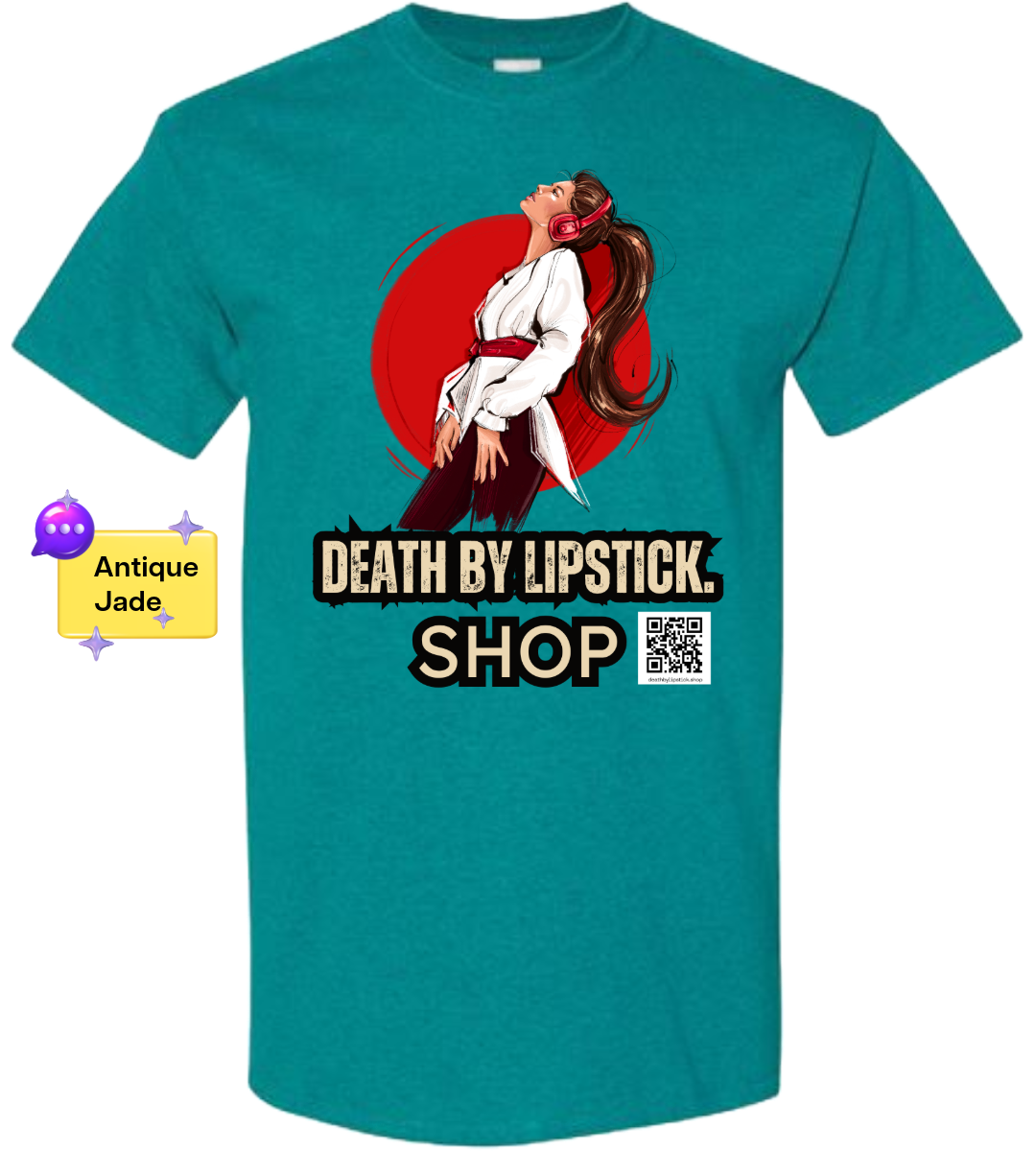 Death By Lipstick Tee
