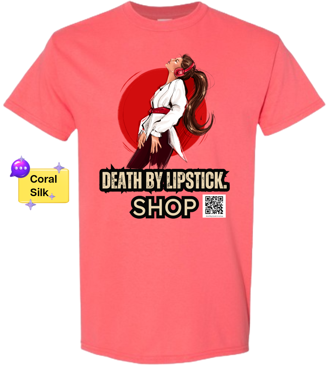 Death By Lipstick Tee
