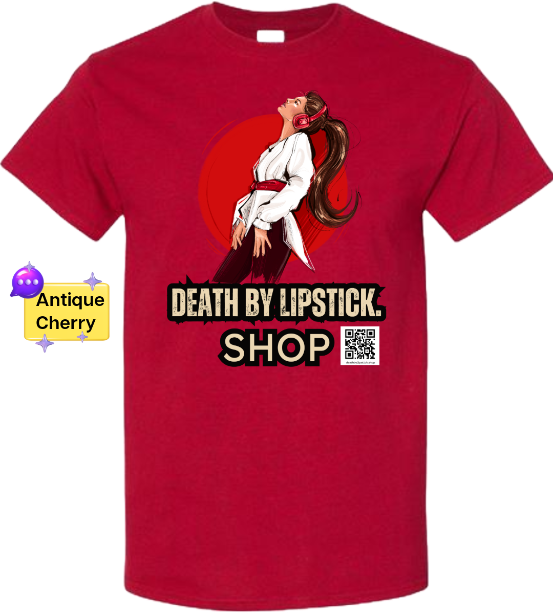 Death By Lipstick Tee