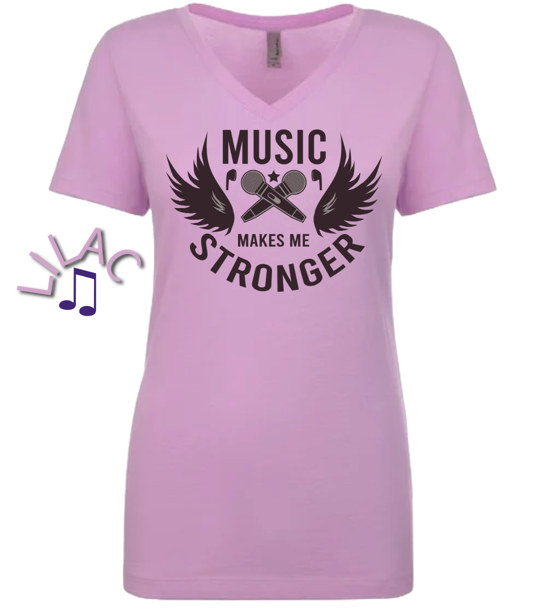 Music Makes Me Stronger Tee