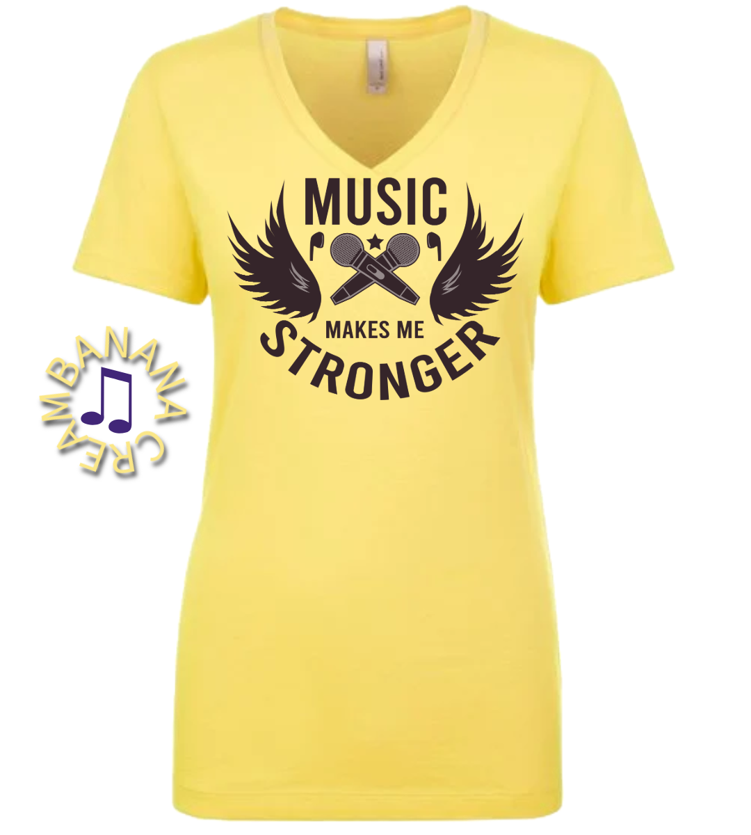 Music Makes Me Stronger Tee