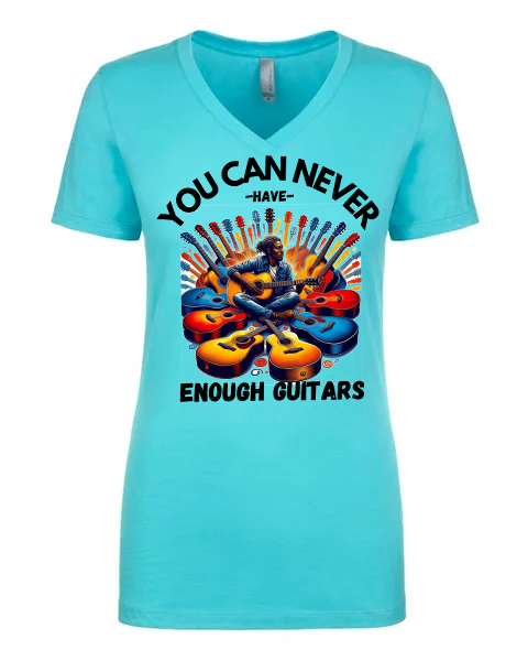 "You Can’t Have Enough Guitars" Graphic Tee