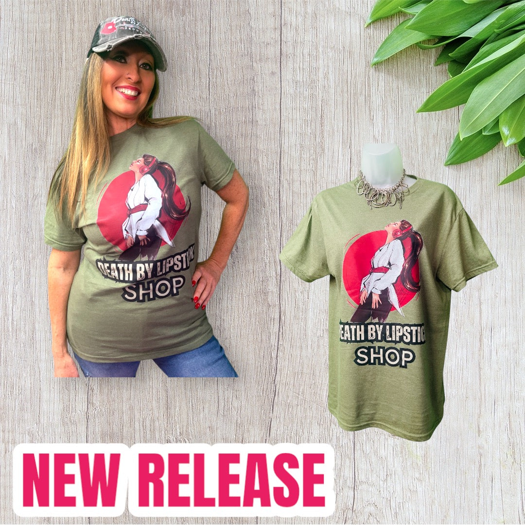 Death By Lipstick Tee