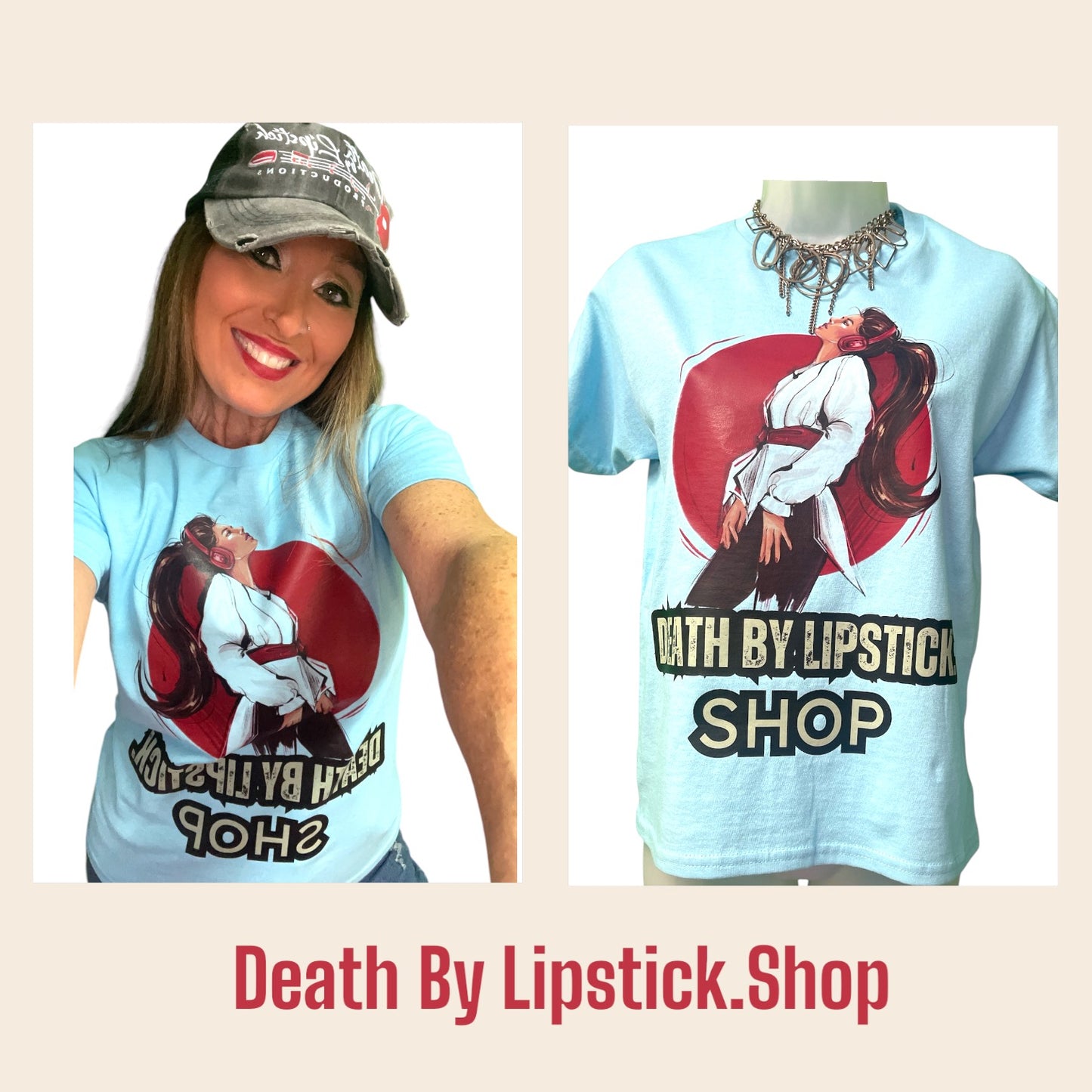 Death By Lipstick Tee