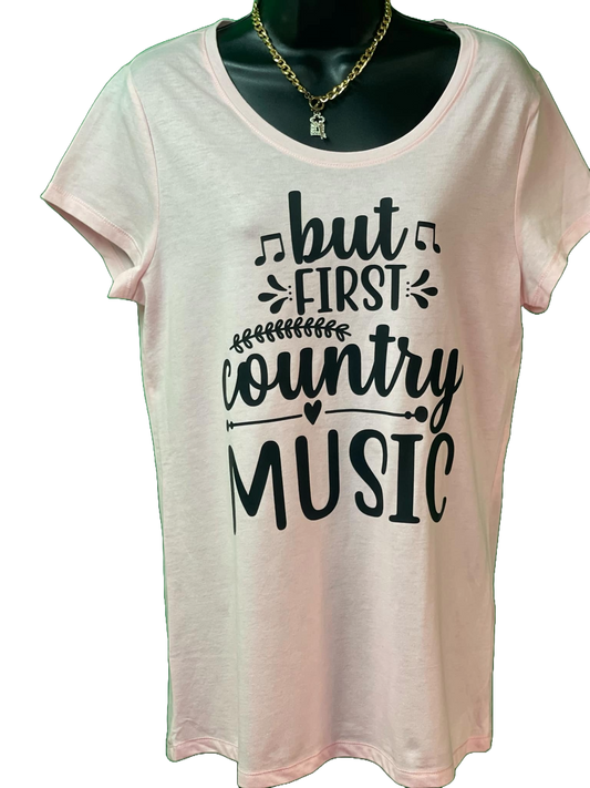 But First, Country Music Tee